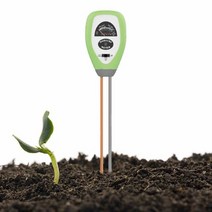 Soil Hygrometer Sensor 3-in-1 Inspection Plant Moisture/Light/pH Meter Test Kit Care Great For Garde, [01] White