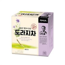 쌍계명차 김동곤 명인차 도라지차 0.7g*40T