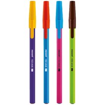 모나미 153 스틱 비비드 볼펜 낱개 / 0.7mm / 육각형 디자인 / 캡타입, YELLOW GREEN (옐로우그린)