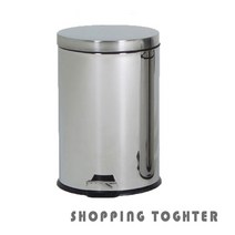 스텐 페달 휴지통 5L 12L 20L 종량제쓰레기통, 3L, 1개