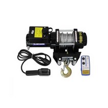 전동 호이스트 리프트 전기윈치 12V 24V 자동차 견인, 24V4500lbs 유선+리모콘-방수형 모델