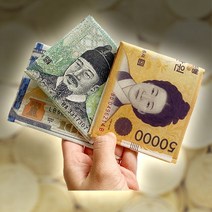 3types 골프지갑 지폐 용돈봉투 프린트 현찰 라운딩, 봄에피는꽃 3 100달러