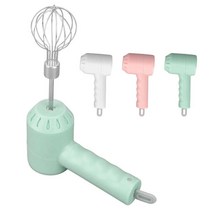 믹서 분쇄기 핸드 블랜더무선 핸드 믹서 휴대용 USB 충전식, 02 pink