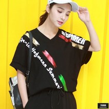가바바 여성 트레이닝복세트 3가지 컬러 포인트 스클래치 여름 트레이닝복세트 G45174