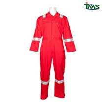 면 커버롤(빨강) Coverall 겨울용, 2XL(US38)