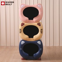 스위스볼트 고양이집 캣타워 방석 반려동물 하우스 숨숨집, 핑크(캣타워식 숨숨집)