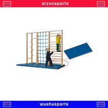 늑목안전매트 유아체육교구 학교 체육관 우슈 태권도