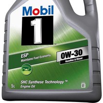 모빌원 ESP 0W-30 엔진오일 5리터, 1개