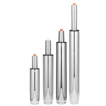 트랙터 의자 부품 교체 헤비 듀티 공압 사무실 의자 가스 리프트베이스 피스톤 조절 가능한 시트 지지 로, 01 Chrome_01 100mm 8inch