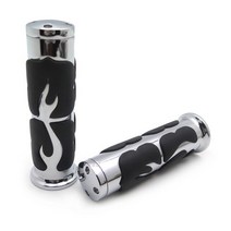 플레임 그립 25mm 할리 데이비슨 다이나 와이드 글라이드 일렉트라 팻 보이 헤리티지 애프터 마켓 용 바, MT291-005-025-CD