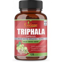 Cadane 트리팔라 가자추출물 고함량 3000mg 120정 혈관팔팔 관절에 좋은 약초, 상품선택