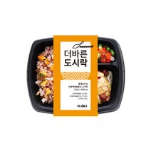 더바른 도시락 훈제오리&단호박&영양밥&고구마 6팩/간편 건강식