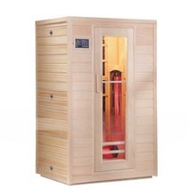 가정용찜질방 원적외선 반신욕 효과 훈윤 실내사우나, 2인용 세련된 전체 유리 모델