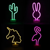 네온무드등 모음 크리트 인테리어 취침등 조명, 선택05-LED네온무드등(고양이)