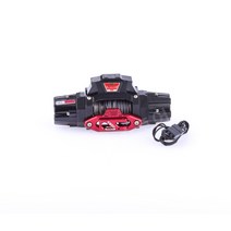 아도라윈치 도르레 견인 호이스트 방수 전동 윈치, 검정색 윈치에는 제어 모듈이 함께 제공됩니다.