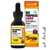 비 벌꿀 프로폴리스 액상 리퀴드 항산화 항균 작용 플라보노이도 함유 30mg