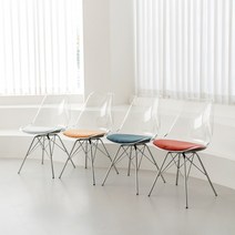 지엠퍼니처 카페 인테리어 디자인 체어 식탁의자, C. 패리스 컴포트 블루, 1개