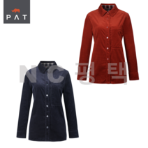 PAT 피에이티 기모감 체크컬러 코듀로이 빅포켓 셔츠 1H81533_pt