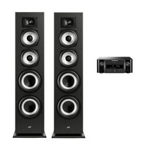 [없음] 마란츠 M-CR612 + 폴크오디오 Monitor XT70 하이파이오디오, MCR612:블랙 / Monitor XT70:블랙
