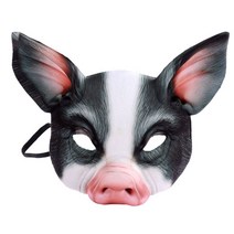 동물 가면 마스크 3D 호랑이 돼지 반 얼굴 마스크가장 무도회 파티 의상, 03 like pic3