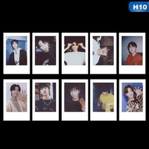 포카 포토카드 시즌그리팅 10 개대 Kpop 17 새 앨범 자체 제작 카드 LOMO 편지지, [07] H10