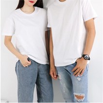 [마물샵] 20수 면티 코튼 라운드 무지 반팔티셔츠 반티