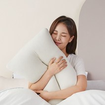 하우지안 엘라베개 기능성 메모리폼 경추 베개, IVORY