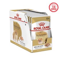 로얄캐닌 독 포메라니안 어덜트 파우치 85g x 12개/애견습식 습식사료, 습식, 36개