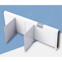 서재 책장칸막이 문구정리 서랍파티션 수납함 주방정리 틈새