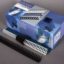 클릭링 16mm (50개입) 이비클릭바인드링 3:1) 34홀 흑색 - 백색 - 청색 | 클릭제본링 - 제본표지 - 제본소모품, 8mm (50개입)