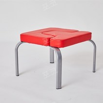 실내 요가 거꾸리 의자 필라테스 물구나무서기 운동 기구 실내 스트레칭 거꾸로 전신운동, 레드