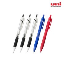 제트스트림 유니 볼펜 SXN-150 0.5mm, 혼합(검정3+파랑1+빨강1), 1세트