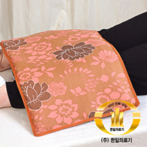 한일의료기 온열 찜질기 전기 찜질팩 어깨 허리 복부 한일 찜질기, 플라워 소형