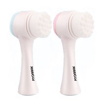 마이다락 양면 모공브러쉬, 민트, 2개