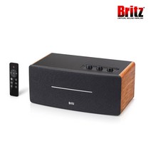 브리츠 엔틱 스테레오 블루투스 5.0 스피커 우든 BR-JB5608