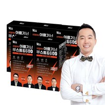 리얼닥터 아르기닌 부스트 6600 20g x 14포 / 비뇨기과원장 한의원장 공동개발 액상형 초 고함량 오르니틴 330 타우린 660 비타민 B6 24000%, 5개