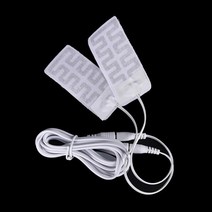 1 쌍 전기 USB 장갑 히터 가열 장갑 탄소 섬유 천 USB 가열 장갑 패드 새로운 도착 2021