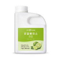 흥국에프앤비 맘스리얼베이스 라임 1kg 6개(1박스), 선택안함