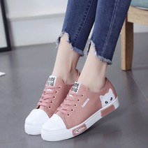 아이엠몽 여성 데일리 캐주얼 고양이 스니커즈 파타함