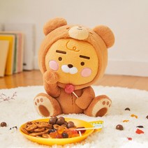 [당일발송] 카카오프렌즈 폼폼프렌즈 소프트인형 곰돌이라이언 28cm, 라이언 ( 곰돌이 )