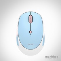 아이노트 FS-508RB 무선 마우스+무선 리시버 포함/멀티커넥션 RF무선 블루투스5.0 3.0 다중연결지원/3단계 DPI조절 수신거리10m, 블루