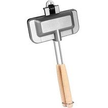 감자튀김 핫바핫도그 토스터 양면 샌드위치 베이킹 팬 캠핑 치즈 메이커 플립, 01 As Shown