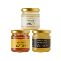 포트넘앤메이슨 허니 꿀 3종 세트 (각 100g) 슈롭셔 크림드 & 스코티쉬 링 헤더 & 던지니스 비치