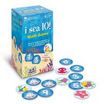 (영어판) 아이씨텐 10 만들기 게임 I Sea 10!™ Game 러닝리소스수배열판120 수 배열 판120 초등수학교구 수카드 기하판 러닝리소스 보드게임 수 숫자놀이 수놀이 1, ler1771 아이 씨 10 보드 게임