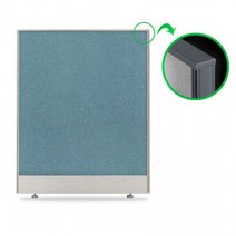 가구샘 PVC 파티션 H1200 원톤 어두운프레임 OG1053, H1200*W1600_PW509