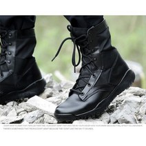남자 워커 전술화 미군 전투화 부츠 남성용 경량 밀리터리 블랙 통기성 전술 전투 신발 봄 여름