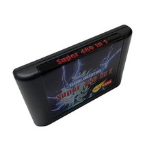 Sega Genesis 슈퍼 메가 드라이브 비디오 콘솔 480 in 1 게임 비트 카트리지 4G, 한개옵션1, 한개옵션0