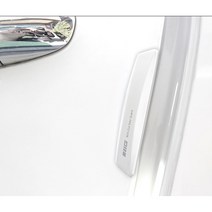 제노바 슬림컷 자동차 문콕 방지 도어가드, 화이트, 1세트