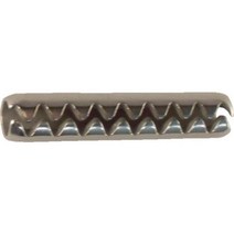 TRUSCO corrugated spring roll pin SUS size 6 x 40 20 pieces B16-0640, 1개
