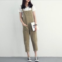 기모점프슈트 골덴점프슈트 겨울점프수트 멜빵바지 코듀로이원피스 코듀로이오버롤 코듀로이점프수트 니트점프수트 벨벳점프수트 49 2022 뉴 와이드 슬림핏 캐주얼 한국판 코듀로이